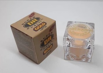 CREAM SUPER QUALITY GOLD TUTUP TIMBUL