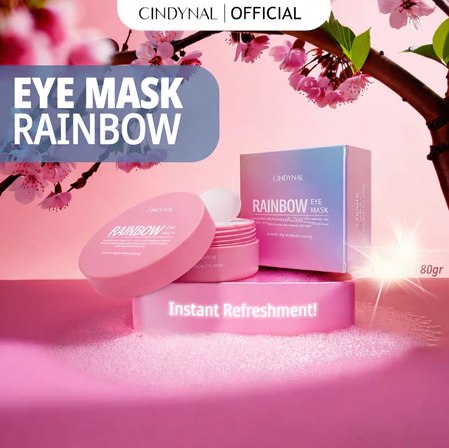 CINDYNAL | Eye Mask Collagen Emas 24k Isi 60 Lembar Eyemask Masker Mata