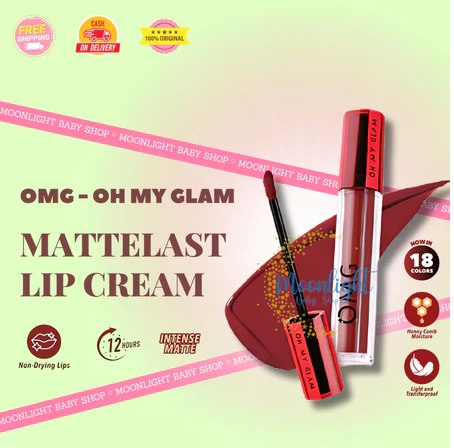 OMG OH MY GLAM Matte Kis Lip Cream 2.9gr