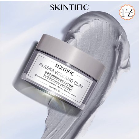 SKINTIFIC Alaska Volcano Clay Mask Deep Pores Cleansing Mud Mask 55g