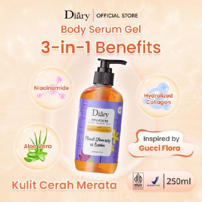 Diary Brightening Serum gel 250ml - All Variant